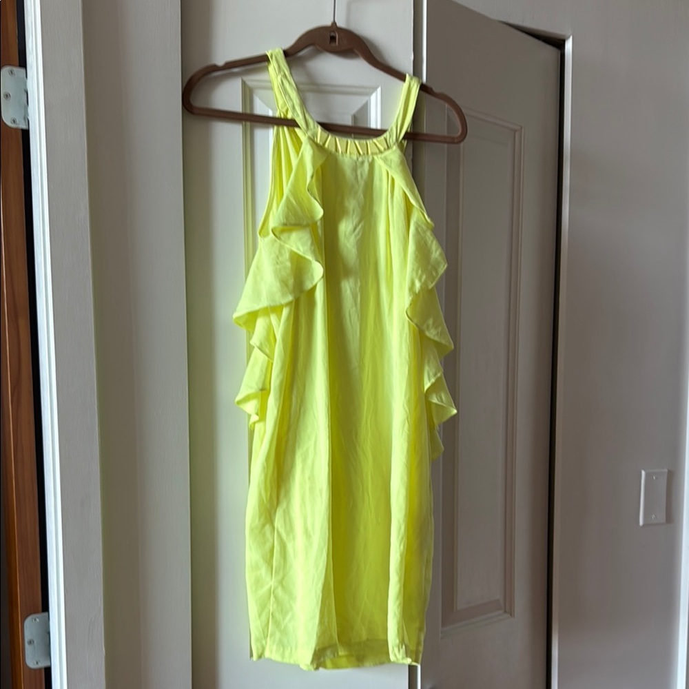 H&M Conscious Collection Lemon Dress